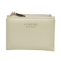 Lorenz Small Purse Wallet with Top Zip
